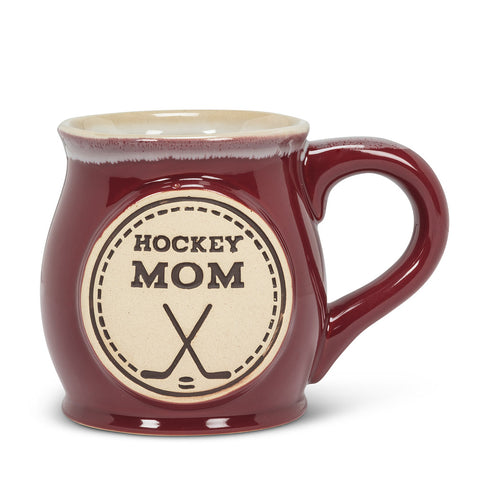 Large “Hockey Mom” Belly Mug