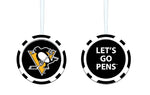 NHL Game Chip Ornament