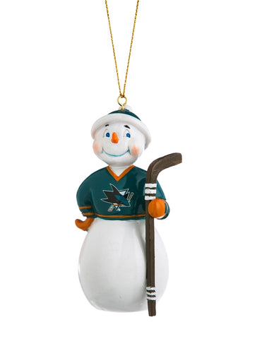San Jose Sharks, Jock Frost Snowman Ornament