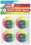A&R Sports Tie-Dye Hockey Balls (Pack of 4)