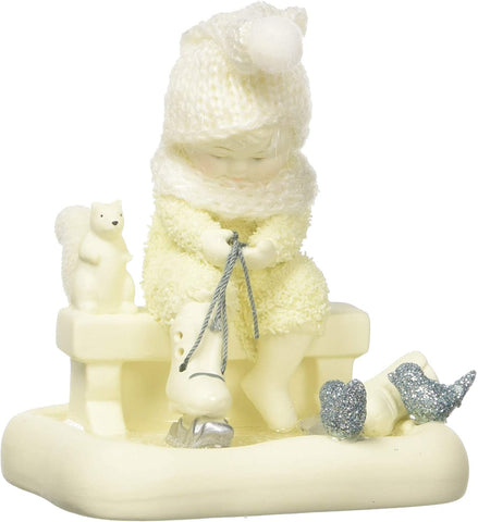 Department 56 Snowbabies Peace Collection “Skating with Friends” Figurine