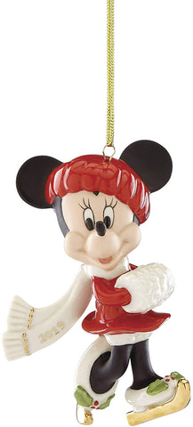 Lenox Disney 2019 Skate Away Minnie Ornament