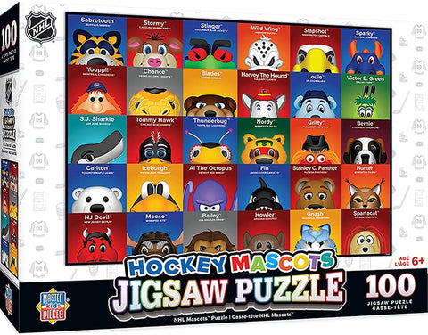 MasterPiece NHL Mascot Puzzle 100pc