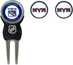 Team Golf NHL Divot Tool with 3 Golf Ball Markers Pack