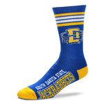 COLLEGE 4 STRIPE DEUCE CREW SOCK