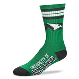 COLLEGE 4 STRIPE DEUCE CREW SOCK