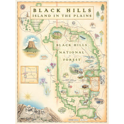 Black Hills: Island in the Plains Puzzle 1,000 pc
