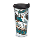 Tervis NHL All Over Tumbler with Wrap and Lid 24oz, Clear