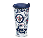 Tervis NHL All Over Tumbler with Wrap and Lid 24oz, Clear