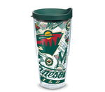 Tervis NHL All Over Tumbler with Wrap and Lid 24oz, Clear