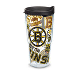 Tervis NHL All Over Tumbler with Wrap and Lid 24oz, Clear