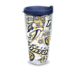 Tervis NHL All Over Tumbler with Wrap and Lid 24oz, Clear