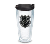 Tervis NHL All Over Tumbler with Wrap and Lid 24oz, Clear